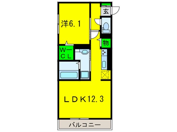 レミエトワールの物件間取画像